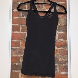 Lululemon Tank with C/D support SIZE 8